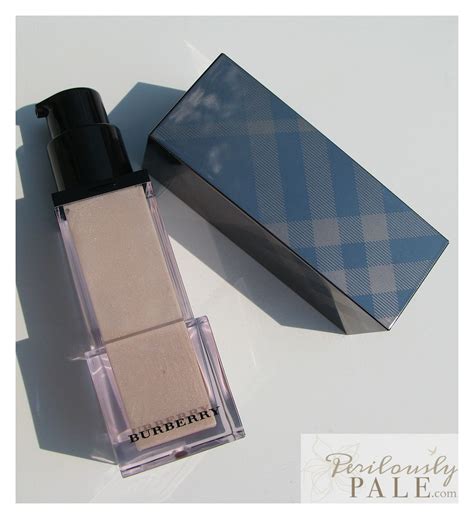 burberry fresh glow luminous fluid foundation swatches|temptalia Burberry fresh glow.